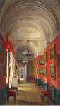 Hau Edward Petrovich Interiors of the Small Hermitage. The Gallery of St Petersburgs Views - Hermitage